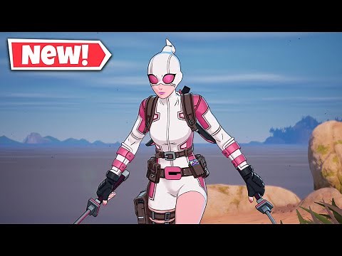 NEW GWENPOOL Skin Gameplay In Fortnite!