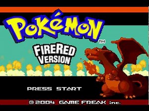 Pokemon FireRed: Intro and Title Screen (English)