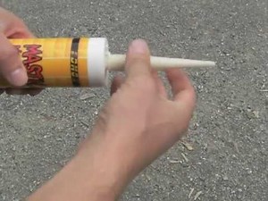 Use a silicone cartridge