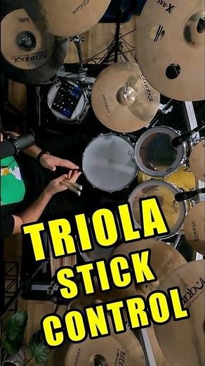 🥁TRIOLA - STICK CONTROL🥁Jak ćwiczyć Stick Control G. L. Stone? #drums #drumnotation #drumlessons