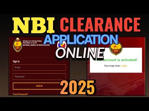 NBI CLEARANCE APPLICATION ONLINE 2025