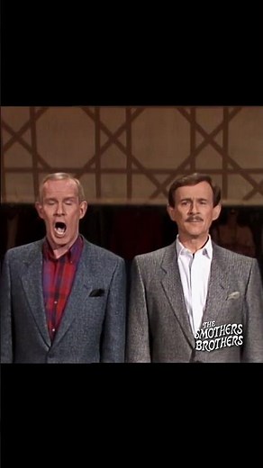 Speechless! | Tommy & Dick Smothers | The Smothers Brothers Comedy Hour #funnyreels #comedyshows