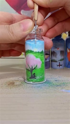 🌳🌸🧎 #sand #sand #sandpainting