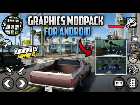 GTA SA Android: GTA V Graphics Modpack (2025) INSANE Graphics - All Devices Supported 🔥