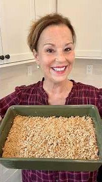 3-Ingredient Apple Crisp | Easy Dessert with Canned Apple Filling | Making a treat from the pantry
