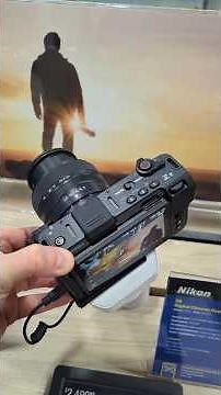 Nikon ZR First Look — That Screen is INSANE #gadgets #vlogger #camera #nikon