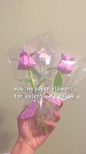DIY Paper Origami Flower Bouquet Tutorial
