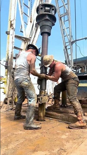 Tripping in Heavy Drill Pipe #rig #tripping