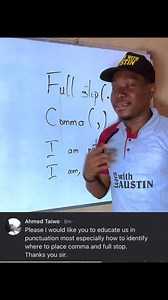 Comma (,) vs Full Stop (.) ✍️ #Punctuation | Learn With Austin 2