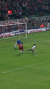 Kirsten in control! 🖤❤️ A hat-trick from former Bayer 04 Leverkusen striker and birthday boy Ulf Kirsten! 🍰 🥳 #Bundesliga | Bundesliga