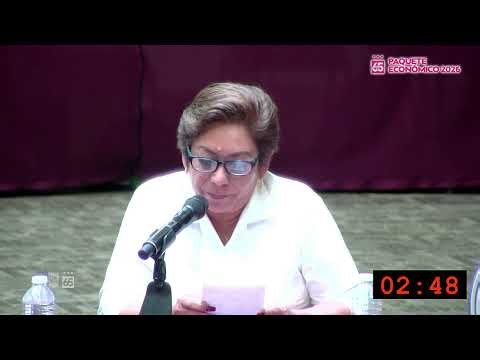 COMPARECENCIAS MUNICIPALES 2025 - ANALISIS DE LEY DE INGRESOS 2026 H. AYUNTAMIENTO DE DZITBALCHE