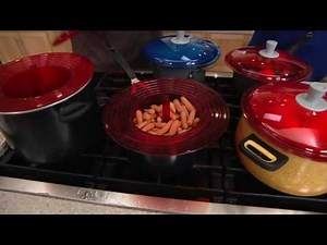 CooksEssentials Universal Steamer with Locking Lids on QVC