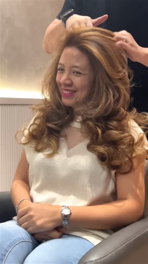 Hairplay Salon on Instagram: "Super choppy layered hair for Mega Volume Hair! Hair cut by @shaun___yap #layeredhair #layeredcut #choppyhair #volumehair #ladiescut"