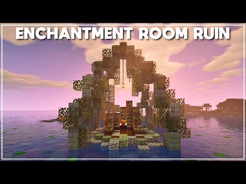 Minecraft: How to Build an Enchantment Room Ruin [Tutorial] 2020