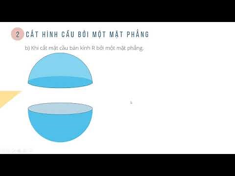 Bài 3: Hình cầu. Diện tích mặt cầu. Thể tích hình cầu - Toán lớp 9 [ONLINE MATH - OLM.VN]