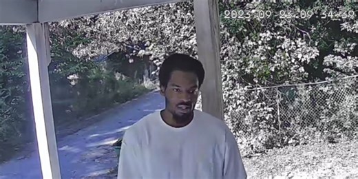 Ring camera footage shows singing burglary person of interest