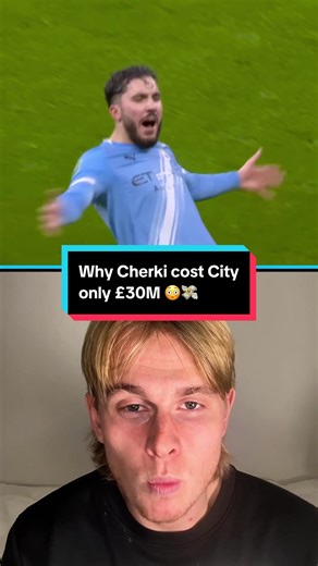 The real reason why Rayan Cherki cost Man City only £30M 😳💸 #cherki #mancity #lyon #transfers #premierleague