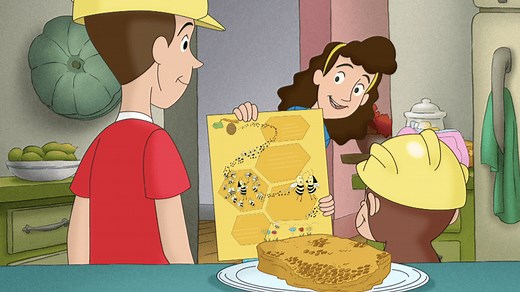 Curious George - Betsy Celebrates Honey Bees for Earth Day Video | PBS KIDS