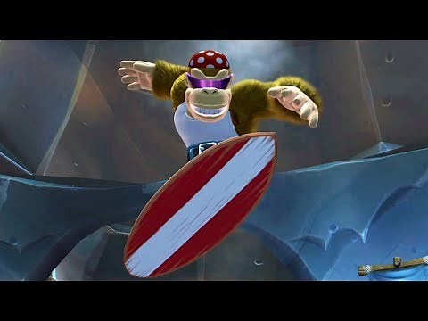 Donkey Kong Country Tropical Freeze - Full Game Walkthrough (Hard Mode)