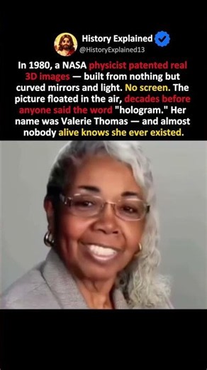 SHE BUILT HOLOGRAMS