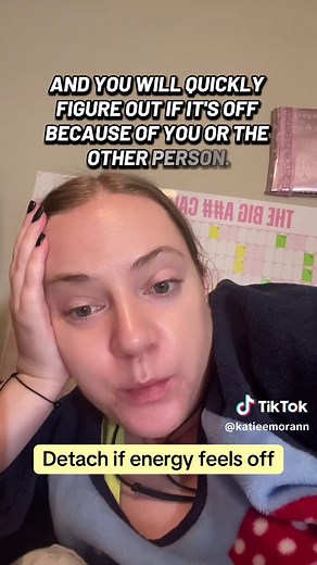 #creatorsearchinsights detach whe energy feels off and you will quickly figure out if it’s from you or the other person #relationships #attachment #detach #healing