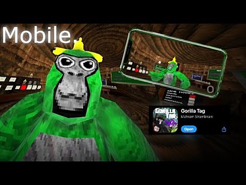 I PLAYED GORILLA TAG MOBILE?!