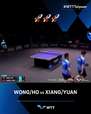 The latest #WTTTaiyuan Men's Doubles Semifinalists Wong Chun Ting and Ho Kwan Kit have taken a decisive 3-0 victory over Xiang Peng and Yuan Licen! 💪 The #WTTContender Taiyuan action continues as we speak 👉 YouTube.com/WTTGlobal 🎥 #TableTennis #PingPong | World Table Tennis