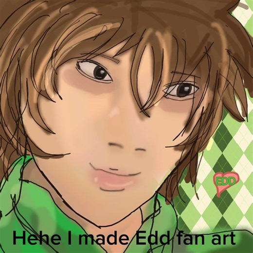 I made a Edd fan art :3 @miximixi-lolli #drawing #eddsworld #fanart #anime #viral #edd #doing