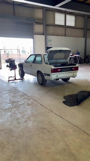 BMW Vehicle Restoration at Radical Inc Garage