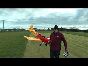 Seagull Spacewalker First Flight Of The Day. South Derry Model Flying Club. March 2025