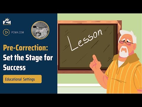 Pre-Correction Strategies: Prevent Problem Behavior Before It Starts
