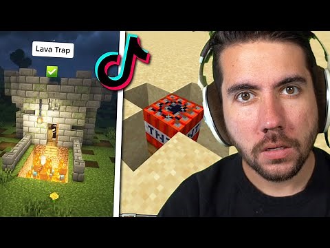 I Tested Viral Minecraft Traps to See if they Work