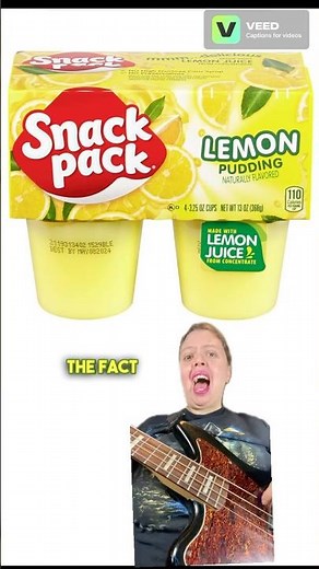 Snack Pack lemon pudding has a creamy texture