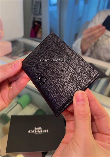 Unboxing the Coach Card Holder