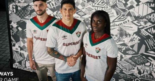 Fluminense apresenta novo terceiro uniforme para a temporada