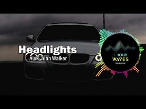 Alok, Alan Walker - Headlights - [ 1 HOUR ]