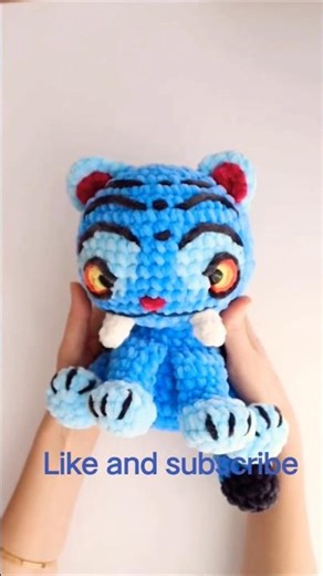 Get Hooked on Hilarity! 🐯💥 Create Your Own DERPY Crochet Tiger Toys Like a Pro!