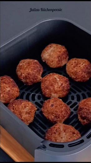 Frikadellen im Airfryer in 20 Minuten