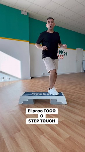 148K views · 3.4K reactions | Step touch o paso toco Es un paso fundamental en las clases de #stepcoreografico #stepcoreografico #stepcoreography #aerobicstep #aerobics # #stepcoreografia #fitnessmusicale #palestra #macerata #maceratafitness Parte 4 | Miguel Benitez Fitness Tips | Facebook