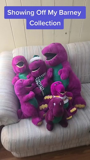 Barney Collection Showcase: Golden Bear Large Barney Plush
