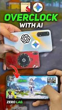 Overclock Your Phone for MAX BGMI Performance 🔥 | AI Overclock Android | Fix BGMI Lag & Boost FPS