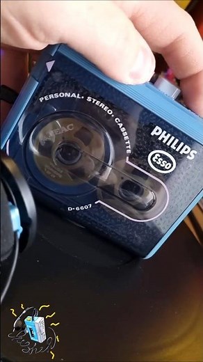 Philips D-6607 Walkman (Esso) #walkman #cassette #vintageaudio #audiophile #80s