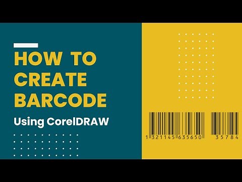 How to create Barcode using CorelDRAW