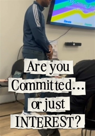 Are your goals supported by commitment, or powered only by interest? Commitment - Shows up regardless - Goal over distraction - Choosing what you want most Interest - Shows up when its convenient - Distractions over Goal - Choosing what you want now #cym