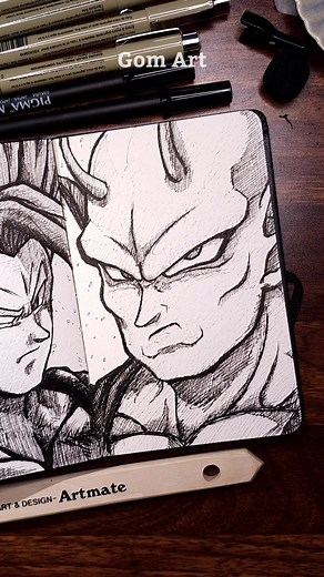 Drawing ORANGE PICCOLO - Real Time ASMR Video