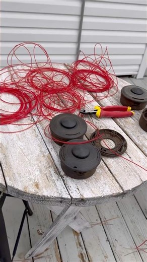 Always Keep Several Weed Eater Heads Ready To Go!