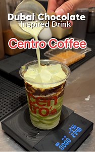 We tried the Dubai Chocolate Inspired drink and more at Centro Coffee | Cabalen Foodie