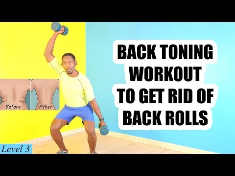 20-Minute Full Dumbbell Back Workout to Get Rid of Back Rolls
