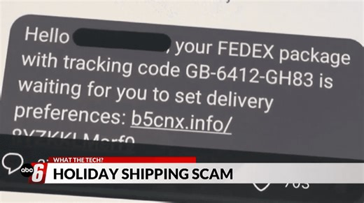 What the Tech? Holiday shipping scam