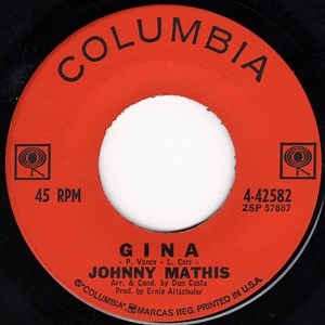 Johnny Mathis - Gina